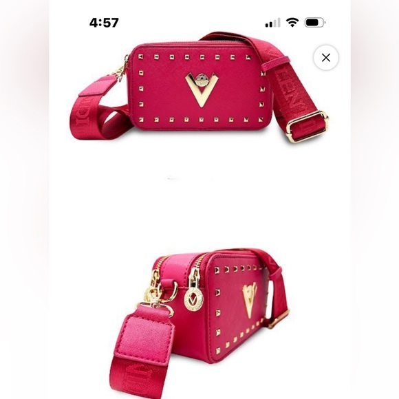 Valentino Orlandi Vibrant Pink Designer Women's Bag - Picture 1 of 2